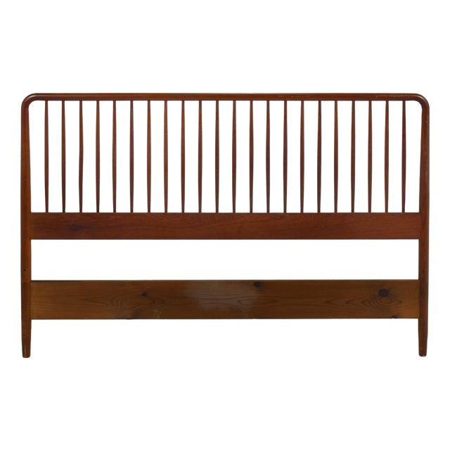 Early 20th Century Danish Teak Headboard For Sale