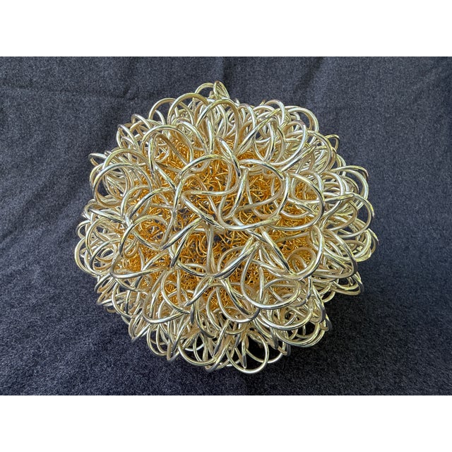 Vintage Mixed Wire Sphere For Sale In New York - Image 6 of 13