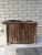 American Vintage Wicker Fishing Basket For Sale - Image 3 of 7