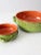 Mid 20th Century Vintage Italian Terracotta Serving Bowls Pair For Sale - Image 5 of 9