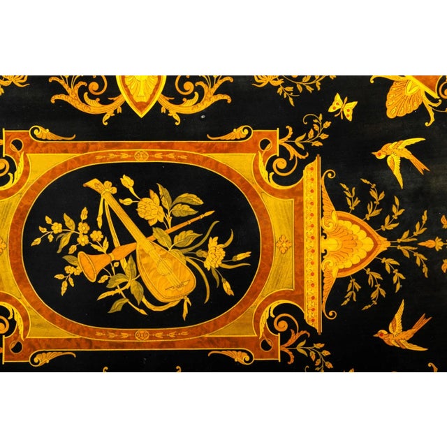 19th Century Boulle Style Center Table For Sale - Image 10 of 11