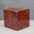 2000 - 2009 Lacquered Cube with Freestanding Base For Sale - Image 5 of 8