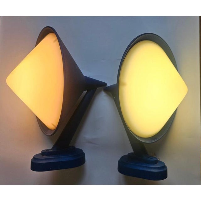 Mid-Century Wall Lamps in the style of Svea Winkler, Italy, 1970s, Set of 2 For Sale - Image 14 of 16