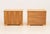 Wood Modern Maple Concave Bedside Tables, Pair For Sale - Image 7 of 7