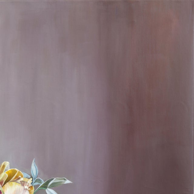Touched by Your Light - Original Floral Bouquet Still Life Oil Painting For Sale - Image 4 of 9