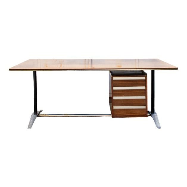 Desk by A. Rossels and G. Ponti for Arflex, 1958 For Sale - Image 10 of 10