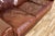 Vintage Restoration Hardware Distressed Brown Leather Three-Seat Sofa | Rh Club Sofa For Sale - Image 10 of 18