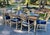 Ten Piece Vintage Habersham Dining Table and Chairs - A Set For Sale - Image 11 of 11