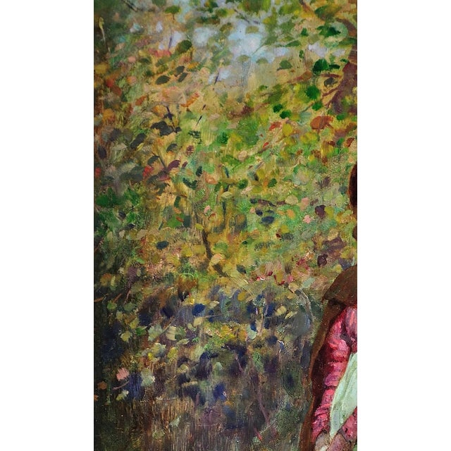 William Breakspeare, A Rendezvous in the Park in Autumn, Oil Painting For Sale - Image 6 of 18