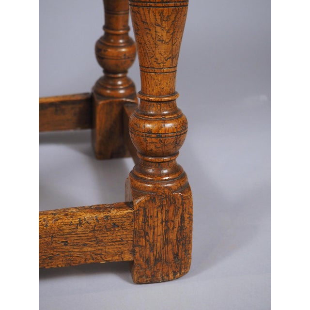Antique 17th Century English Joint Stool For Sale - Image 17 of 18
