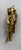 English Vintage Brass Bagpiper Door Knocker For Sale - Image 3 of 5