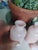 Pink Early 20th Century Pair of French Pink Opaline Perfume Bottles With Original Stopper For Sale - Image 8 of 12