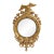 Antique Federal 18th C. Gold Gilt Convex Bullseye Wall Mirror For Sale