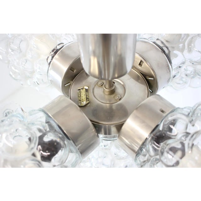 Vintage Raspberry Chandelier for Kamenický Šeno, 1970 For Sale - Image 11 of 12