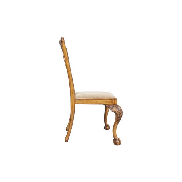 Late 20th Century Maitland-Smith Chippendale Dining Chairs, Set of 6 For Sale - Image 5 of 14