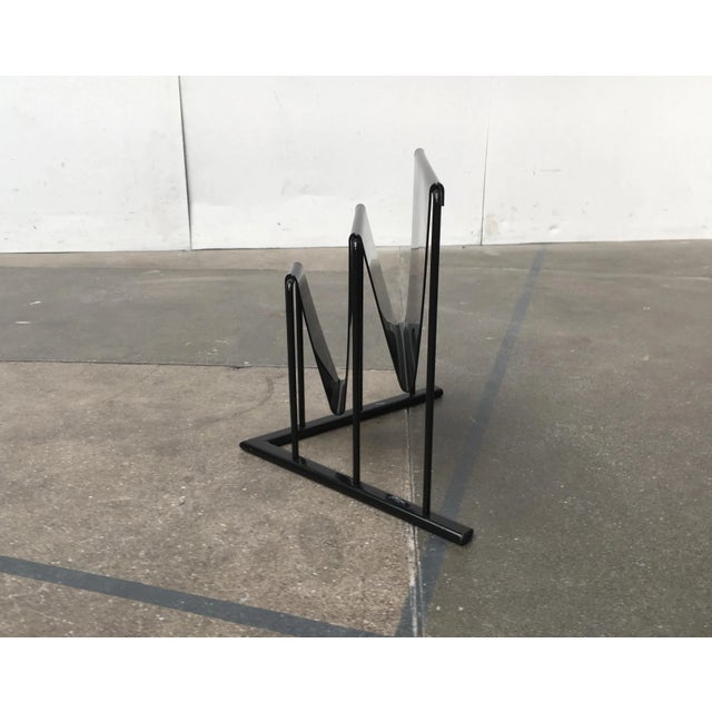 Vintage Postmodern Magazine Rack by Markus Börgens for D-Tec, 1980s For Sale - Image 11 of 18