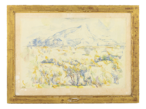 Paul Cézanne, Landscape Composition, Print