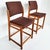 Mid 20th Century Swedish Teak Counter Stools Designed by Svegards Markaryd, Set of 2 For Sale - Image 9 of 11