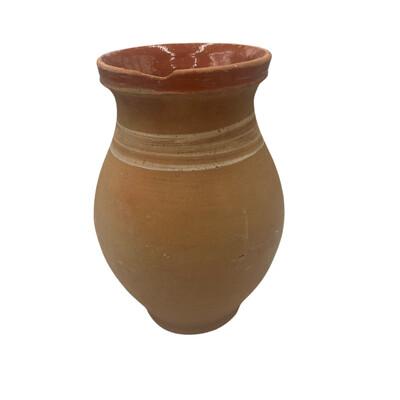 Antique Hungarian Folk Art Pottery For Sale - Image 4 of 5