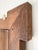 Wood Architectural Oak Wall Mirror with Crossette Corners, France, 1920s For Sale - Image 7 of 11