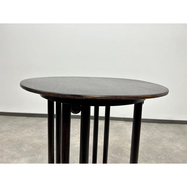 Wood Art Nouveau Coffee Table by Josef Hoffmann for Cabaret Fledermaus, 1890s For Sale - Image 7 of 10