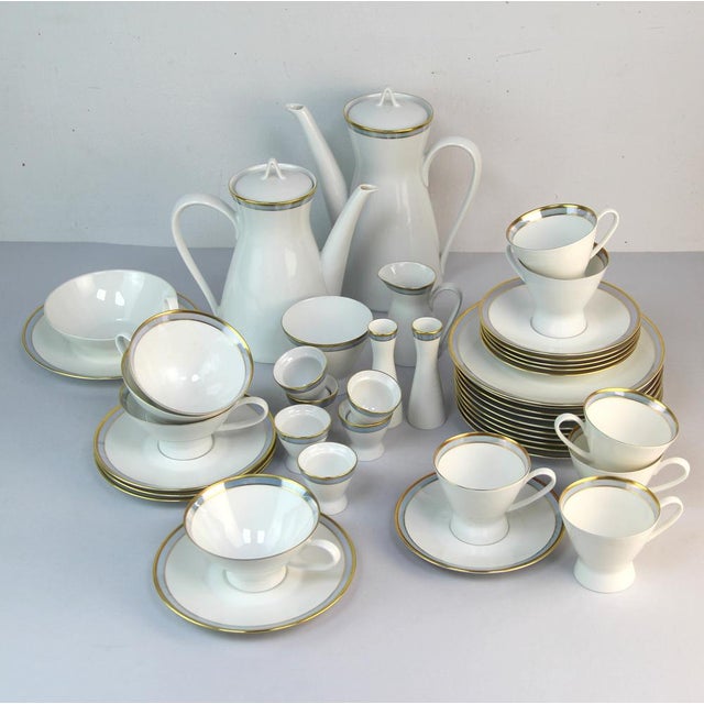 Porcelain Coffee Service from Rosenthal, 1950s, Set of 43 For Sale - Image 14 of 14