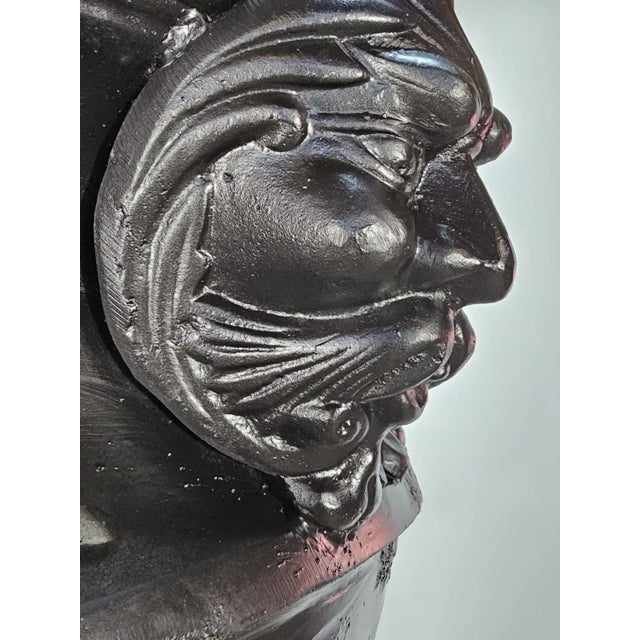 Metal 1950s Monumental Large Urn Planter For Sale - Image 7 of 12