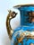 Pair of French Paris Porcelain Chinoiserie Gilt and Cerulean Blue Ground Vases For Sale - Image 11 of 15