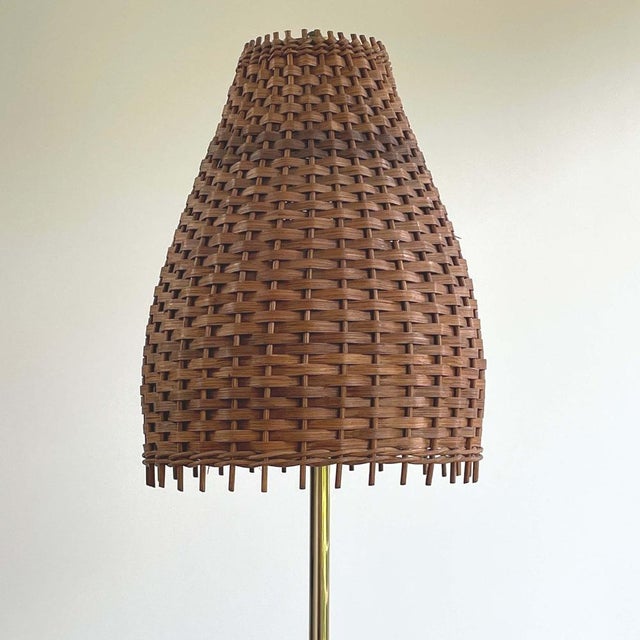 1950s Vintage Swedish Tripod Floor Lamp, 1960s For Sale - Image 5 of 16
