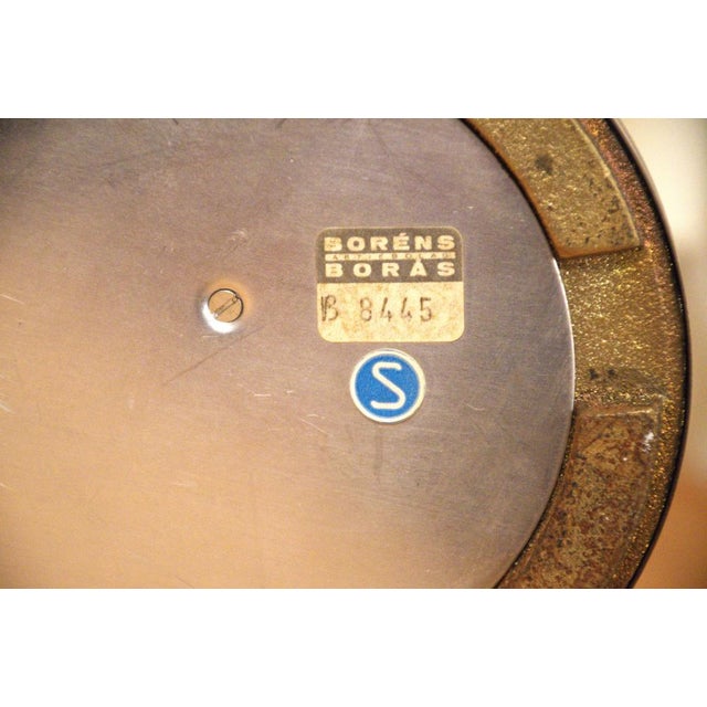 Swedish Brass and Teak Table Lamp by Boréns, 1940s For Sale - Image 14 of 15