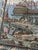 Textile Vintage French Style Jacquard Port of Venice Tapestry in the style of Aubusson, 1970s For Sale - Image 7 of 18