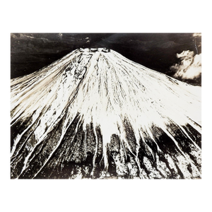 Mid 20th Century Aerial Photograph of Mt. Fuji Japan