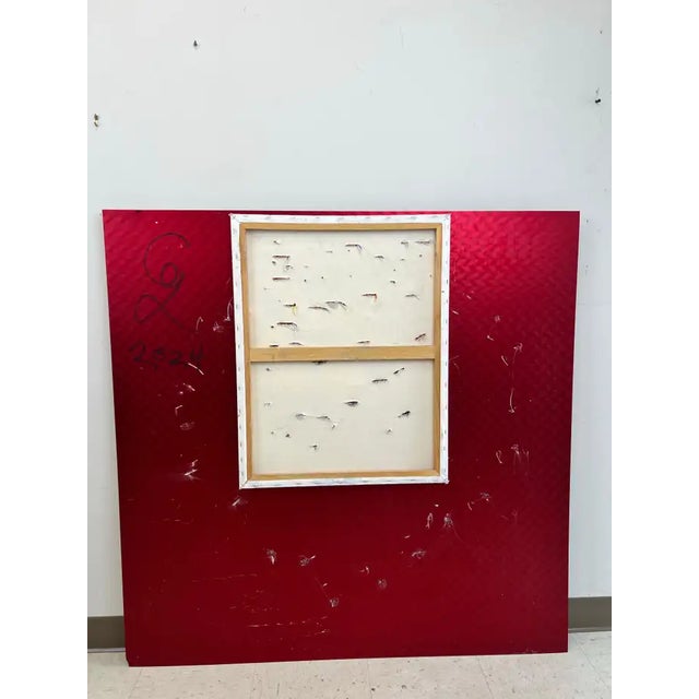 Charles Gitnick Heart of Guns Red Conceptual Mix Media 2024 For Sale - Image 17 of 17