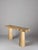Wood Dot 65"long Modern Architectural Console Table With Ball Design in Light Oak For Sale - Image 7 of 8