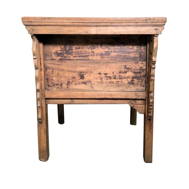 Brown Antique Chinese Altar Cabinet 3574, 1800-1849 For Sale - Image 8 of 11