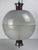 Sergio Mazza Midcentury Modern Teak and Holophane Sphere Globe Pendant by Sergio Mazza, 1960s For Sale - Image 4 of 18