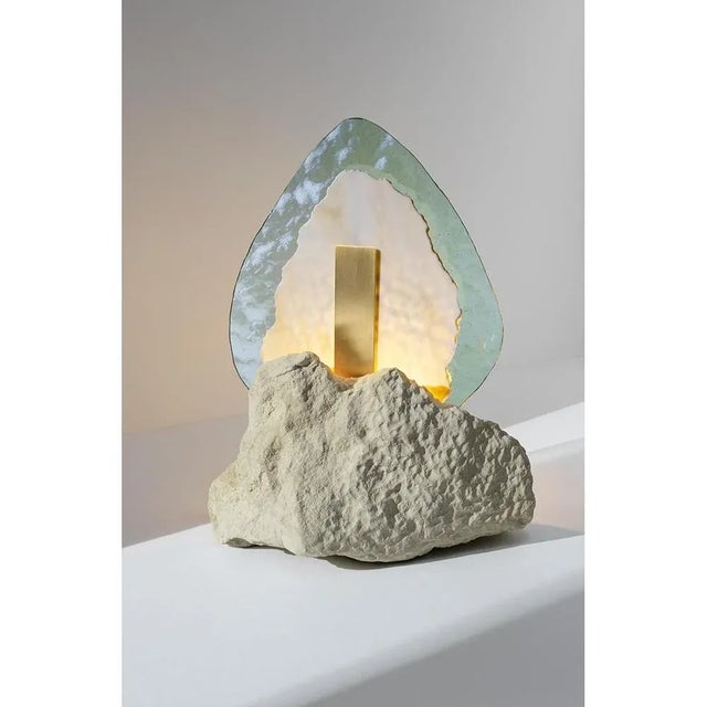 Calanque light sculpture by Marie Jeunet Dimensions: Base: Width 15.74 inches, height 16.53 inches, depth 13.77 inches...
