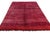 1950s Vintage Moroccan Rug in Magenta With High Pile - Rug & Kilim For Sale - Image 5 of 7