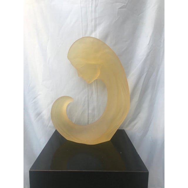 1980s Mirage Ny Frosted Sculpture. For Sale In Miami - Image 6 of 11