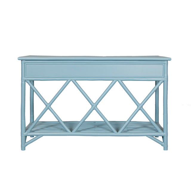 Aqua Aruba Sideboard - Pool Blue For Sale - Image 8 of 9