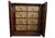 Victorian English Satinwood and Gilt Metal Glazed Pier Cabinet in Walnut, 1890s For Sale - Image 12 of 16