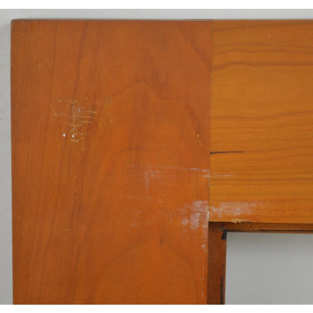 Late 20th Century Pair of Modernist Plein Air Solid Wood Frames For Sale In New York - Image 6 of 6