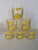 Colony Glass Vintage Colony Glass Flower Glasses and Ice Bucket Set For Sale - Image 4 of 10