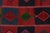 Textile Hand-Knotted Antique Persian Kilim in Pink, Red, Blue Geometric Pattern For Sale - Image 7 of 8