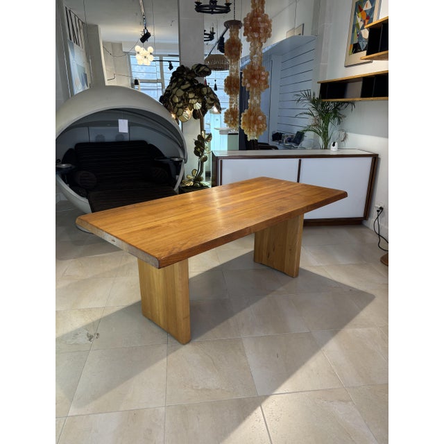 T14C Dining Table by Pierre Chapo, 1976 For Sale - Image 6 of 6