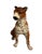 Italian Vintage Italian-Style Glazed Ceramic Leopard Floor Sculpture For Sale - Image 3 of 12