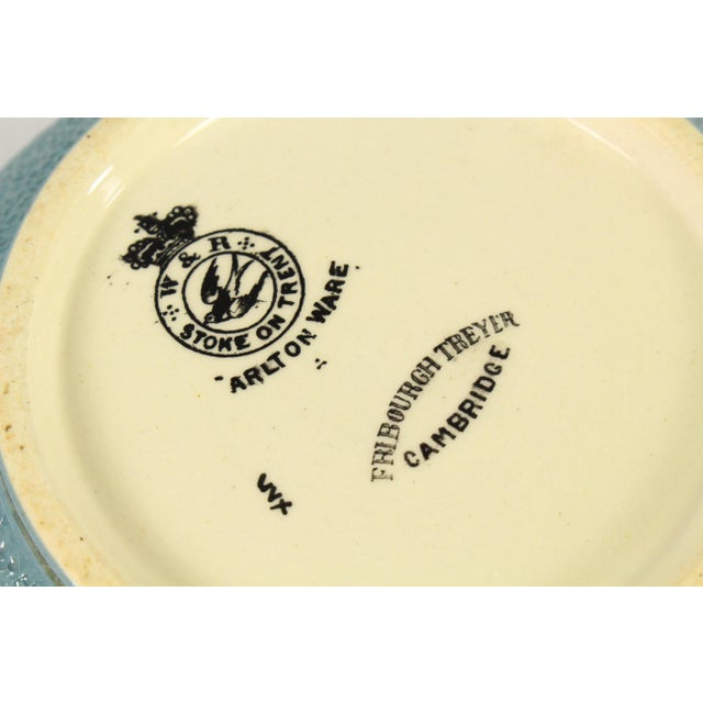 1894-1926 Carlton Ware Armorial Crest W&r Stoke on Trent Tobacco Jar Cambridge For Sale - Image 13 of 15
