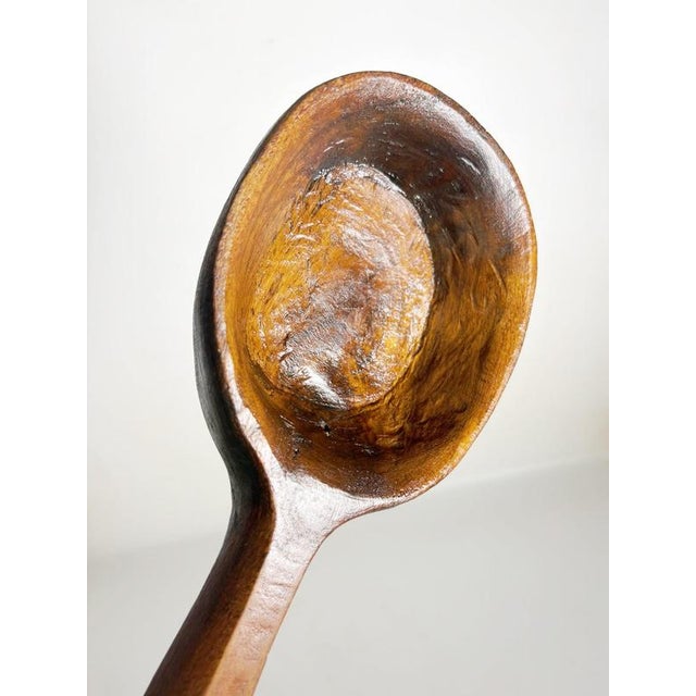 Black Antique 19th Century Handcrafted Ladle, France For Sale - Image 8 of 11