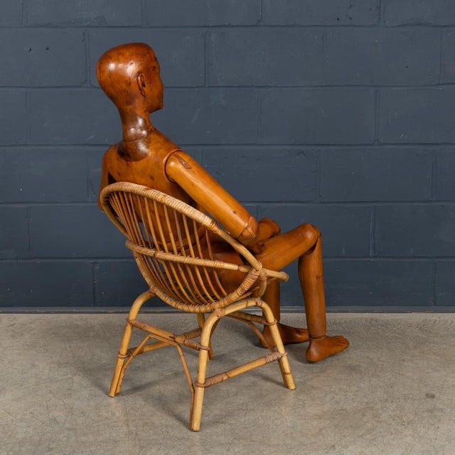 1910s Antique Continental Life Size Wooden Artists Lay Figure, 1910 For Sale - Image 5 of 18
