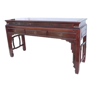 Mid 20th Century Chinese Chippendale Console or Bar